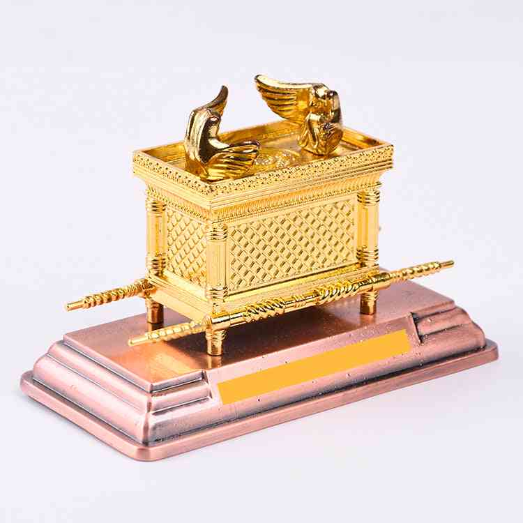Ark home- lampă clasică de aur, decor de masă legământ