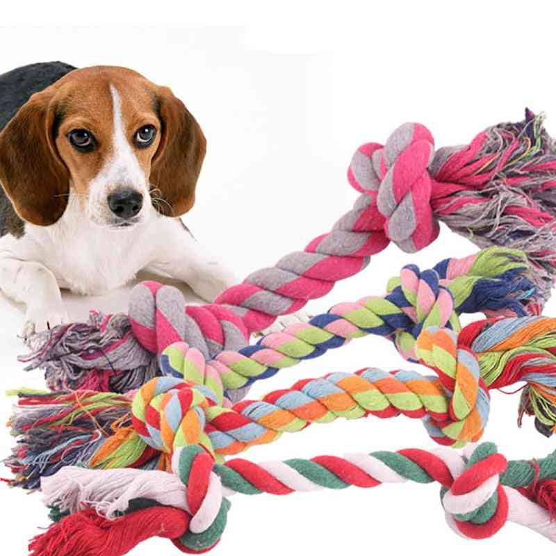 Cotton Chew Knot, Braided Bone Rope, Molar Teeth Cleaning Toy