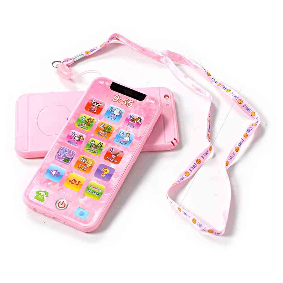 Kid Touch Screen Mobile Phone Russian And English Language Learning Machine