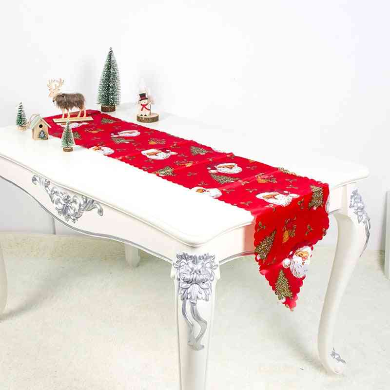 Chinese Red Flower- Classic Patchwork, Table Decoration, Runner Mat