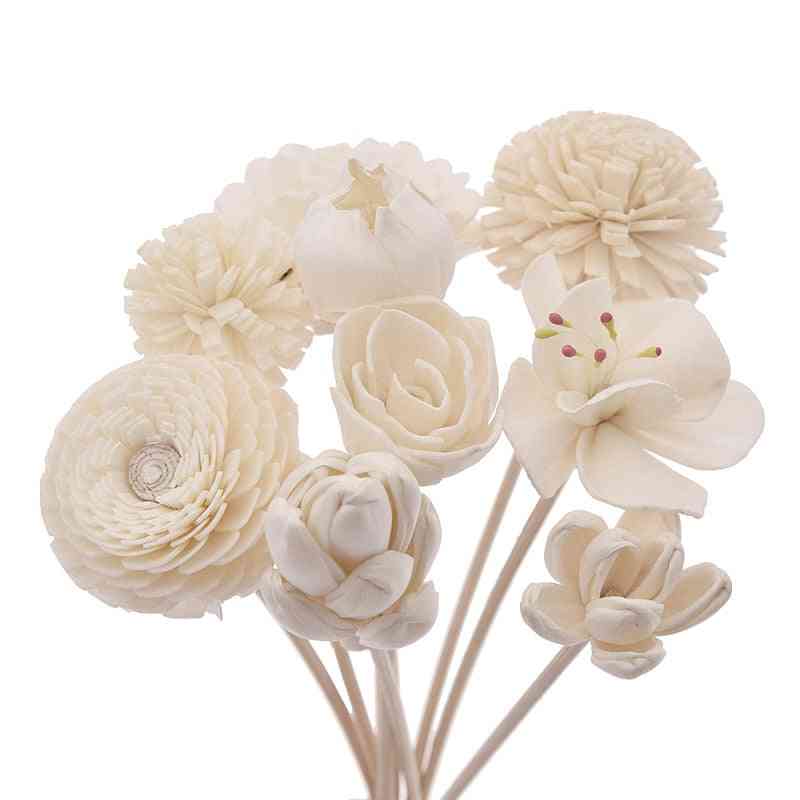 Blomma form ingen eld aromaterapi rotting för byte av vass diffusor
