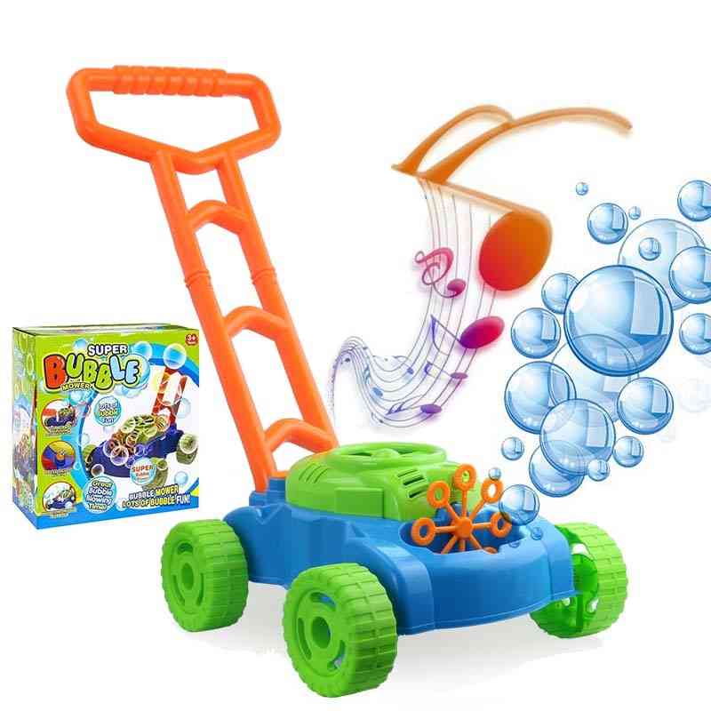 Electronic's Hand Push Bubble Car Toy