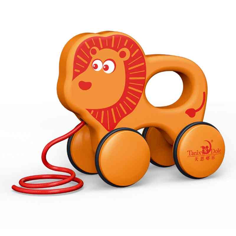 Cartoon Animal, Trailer Toddler Traction, Hand-drawn String, Pull Rope
