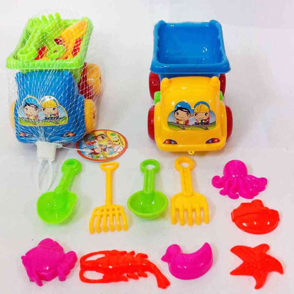 Water Baby's Tweezers Bucket Shovel Beach Summer Play Toy