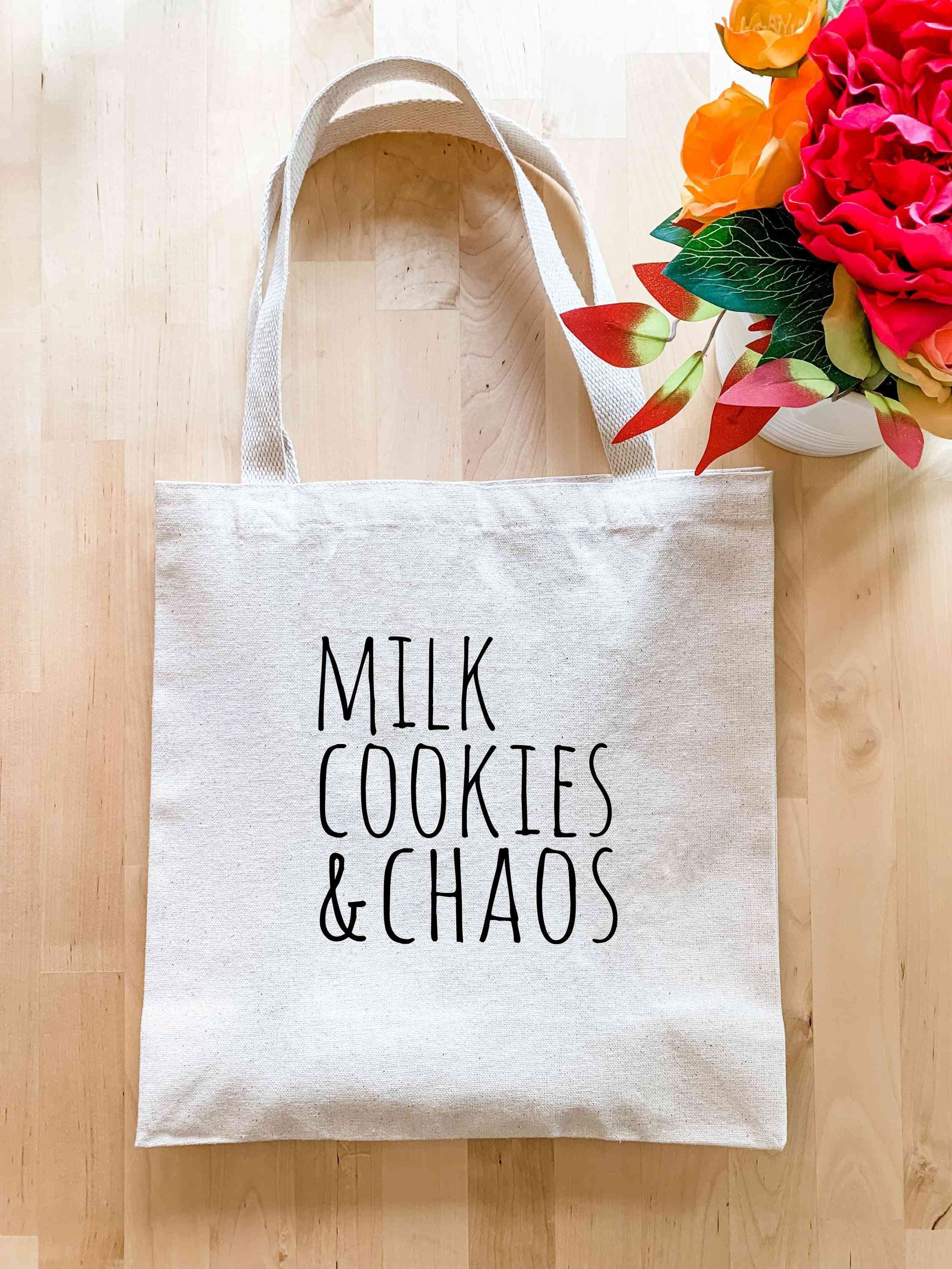 Milk Cookies & Chaos - Tote Bag