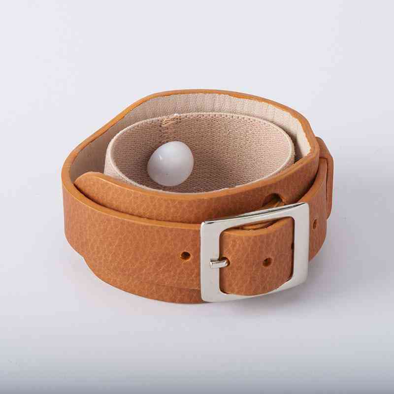 Lucy Watch-style Leather Bracelet