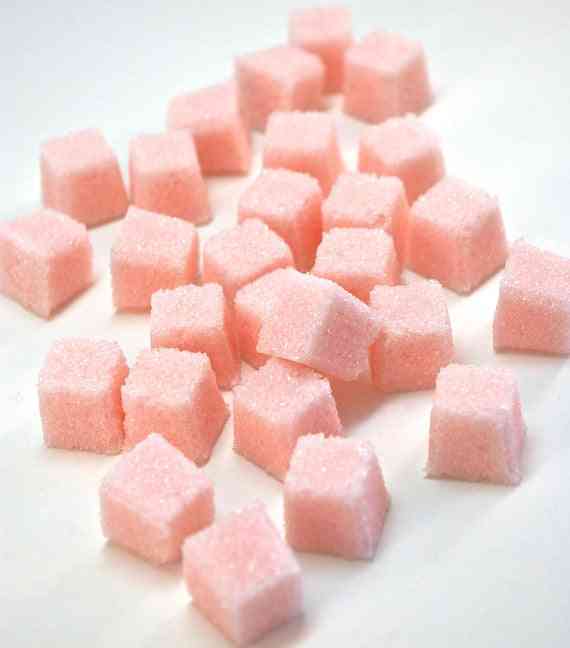 Rose Petal Flavored Sugar Cubes