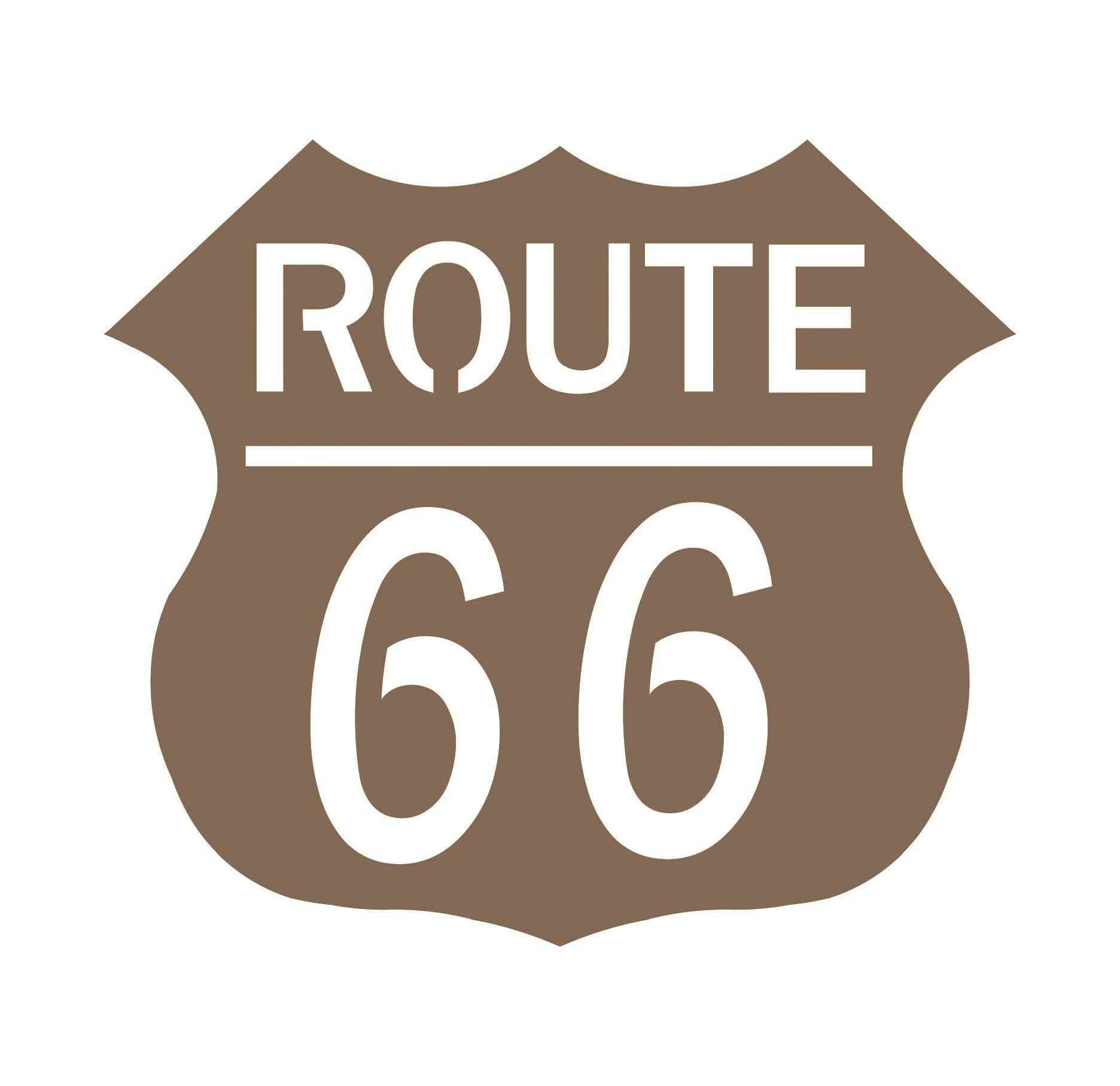 Route 66 Metal Art