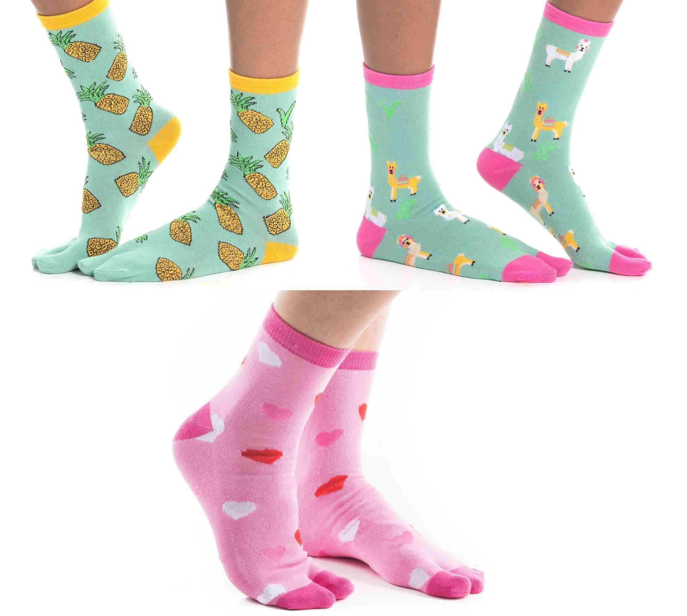 Flip-flop Printed Socks