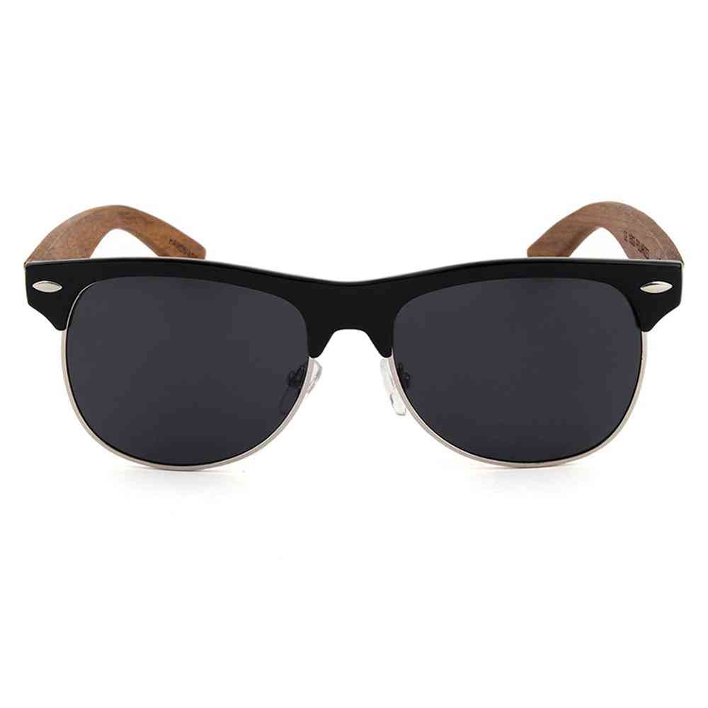 Ebony browline stil retro skygge solbriller