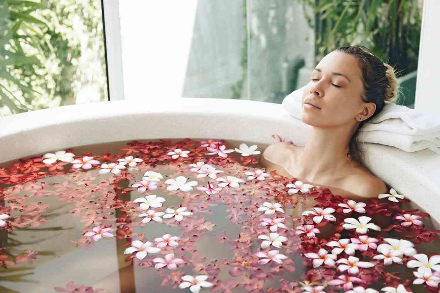 Himalayan rosa badsalt
