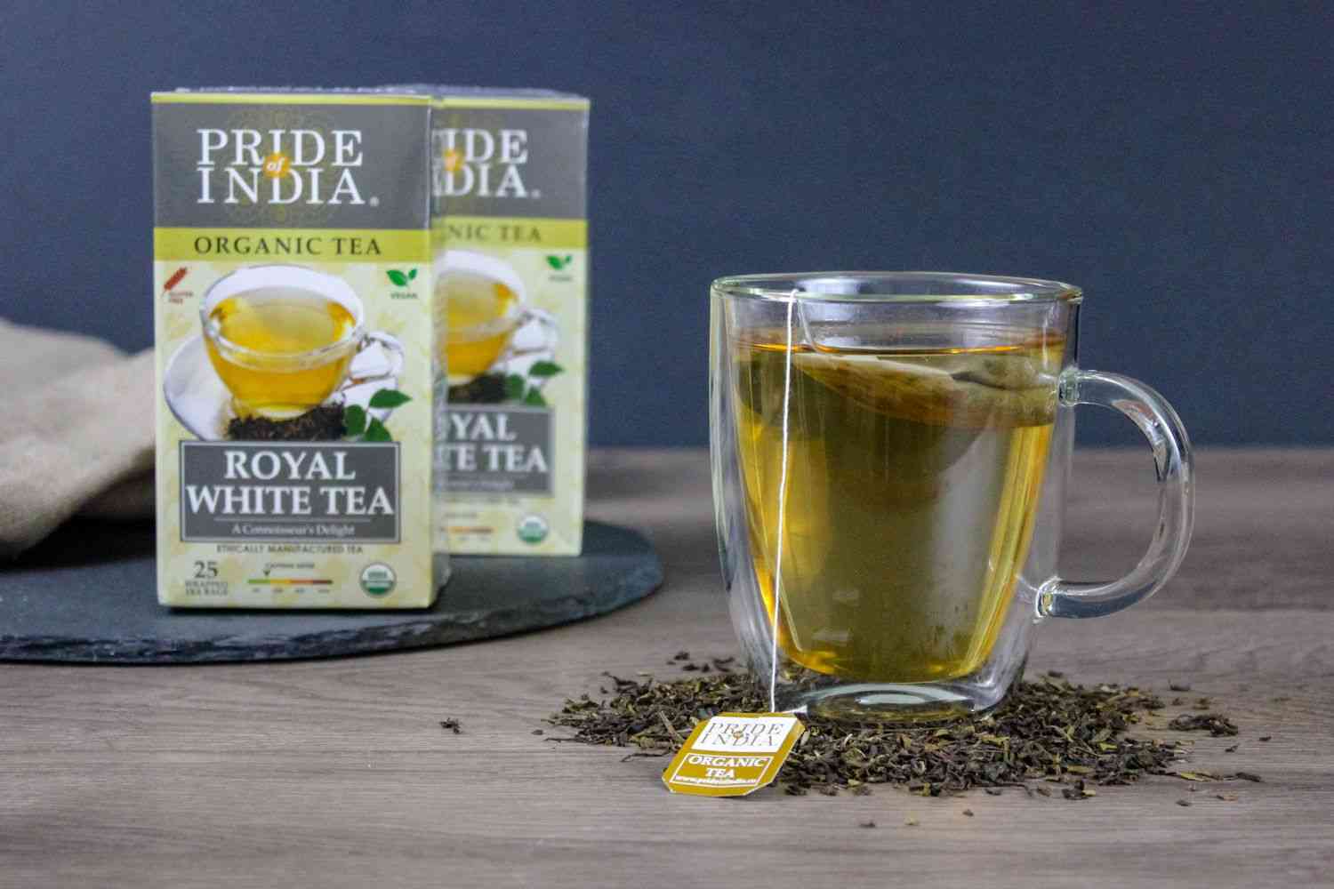 Bio királyi fehér tea zacskók