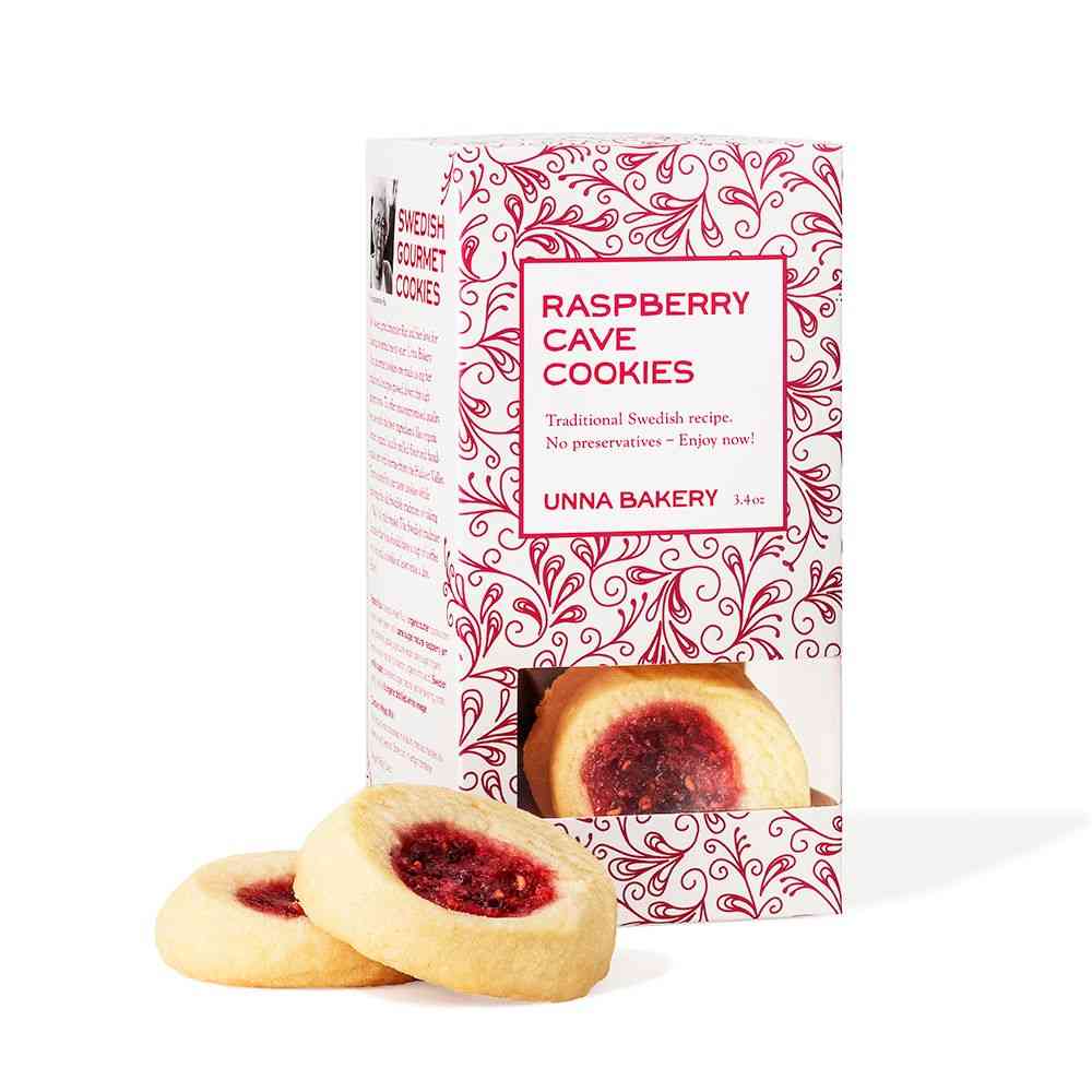 Raspberry Jam Drop Cookies