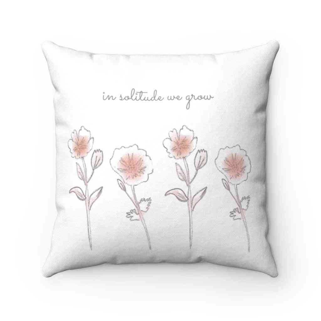 In Solitude We Grow-pillow Cover