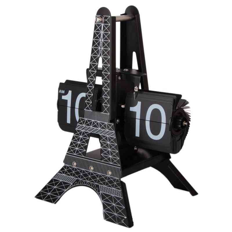 Eiffel Tower Flip Clock