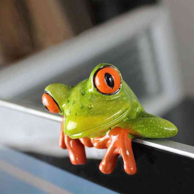 Roztomilý mini žába nálepka
