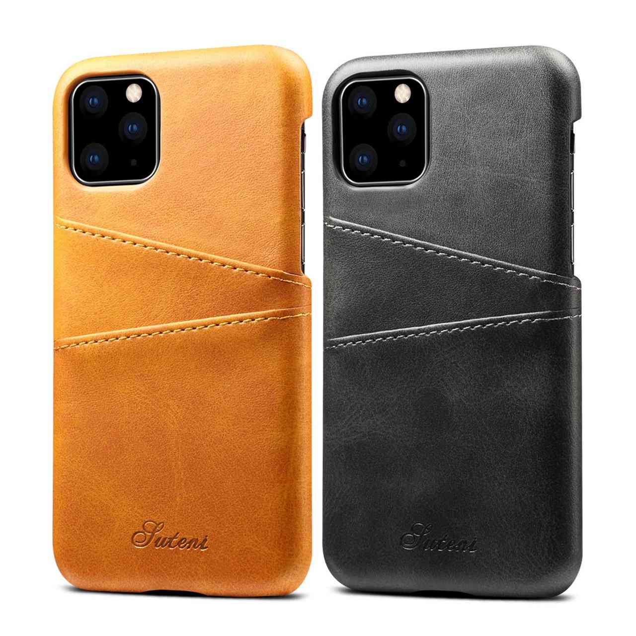 Leather Iphone 11 Case Cover