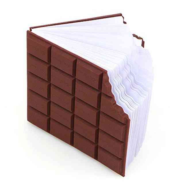 Creatief chocolade notitieboekje
