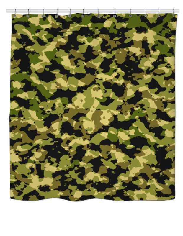 Camouflage Shower Curtain