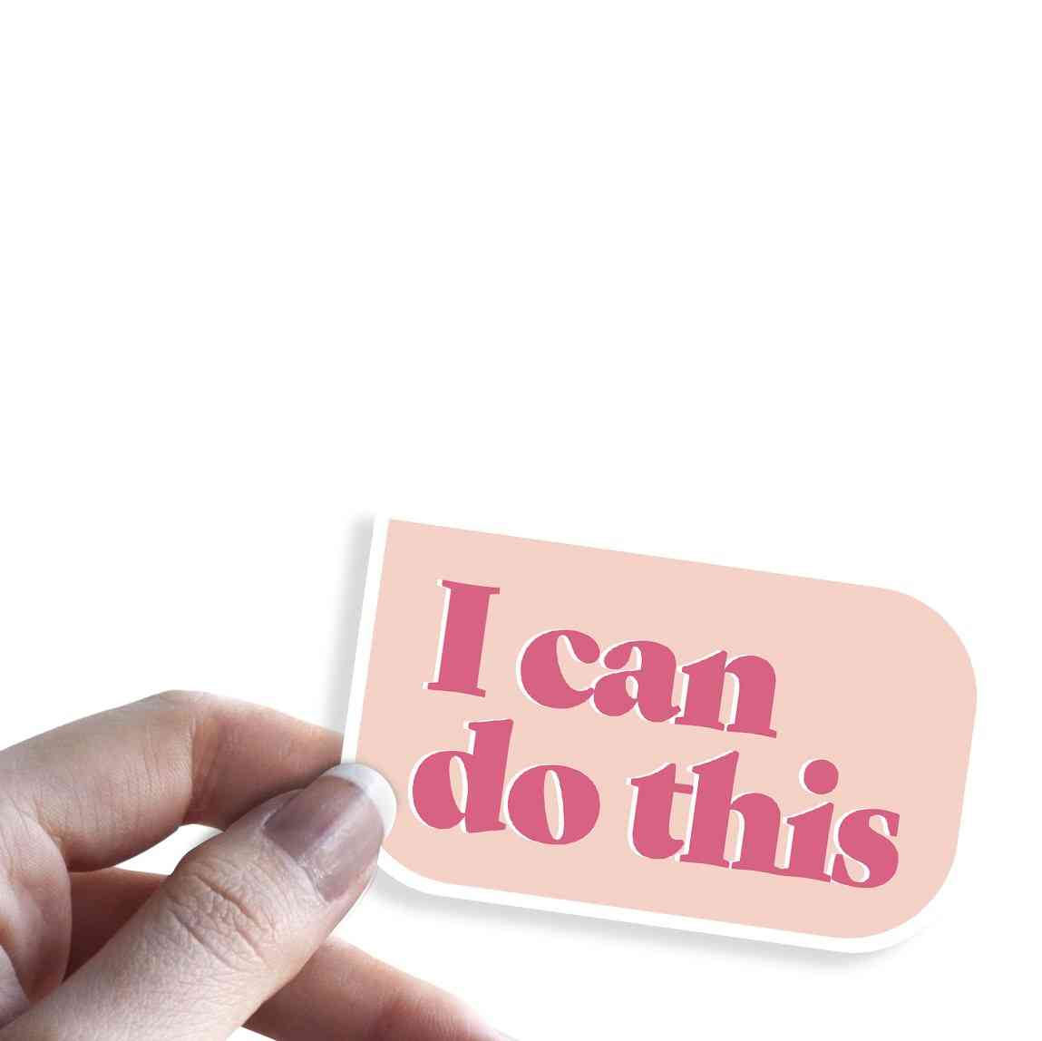 I Can Do This Sticker