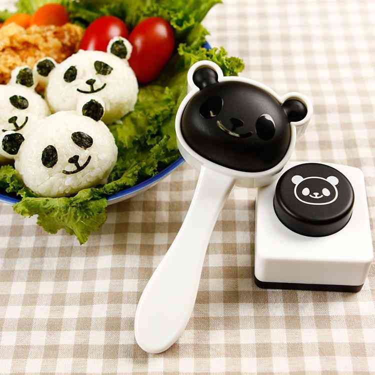 Panda Easy Sushi Mold, Diy Onigiri Kitchen Tools, Bento Accessories