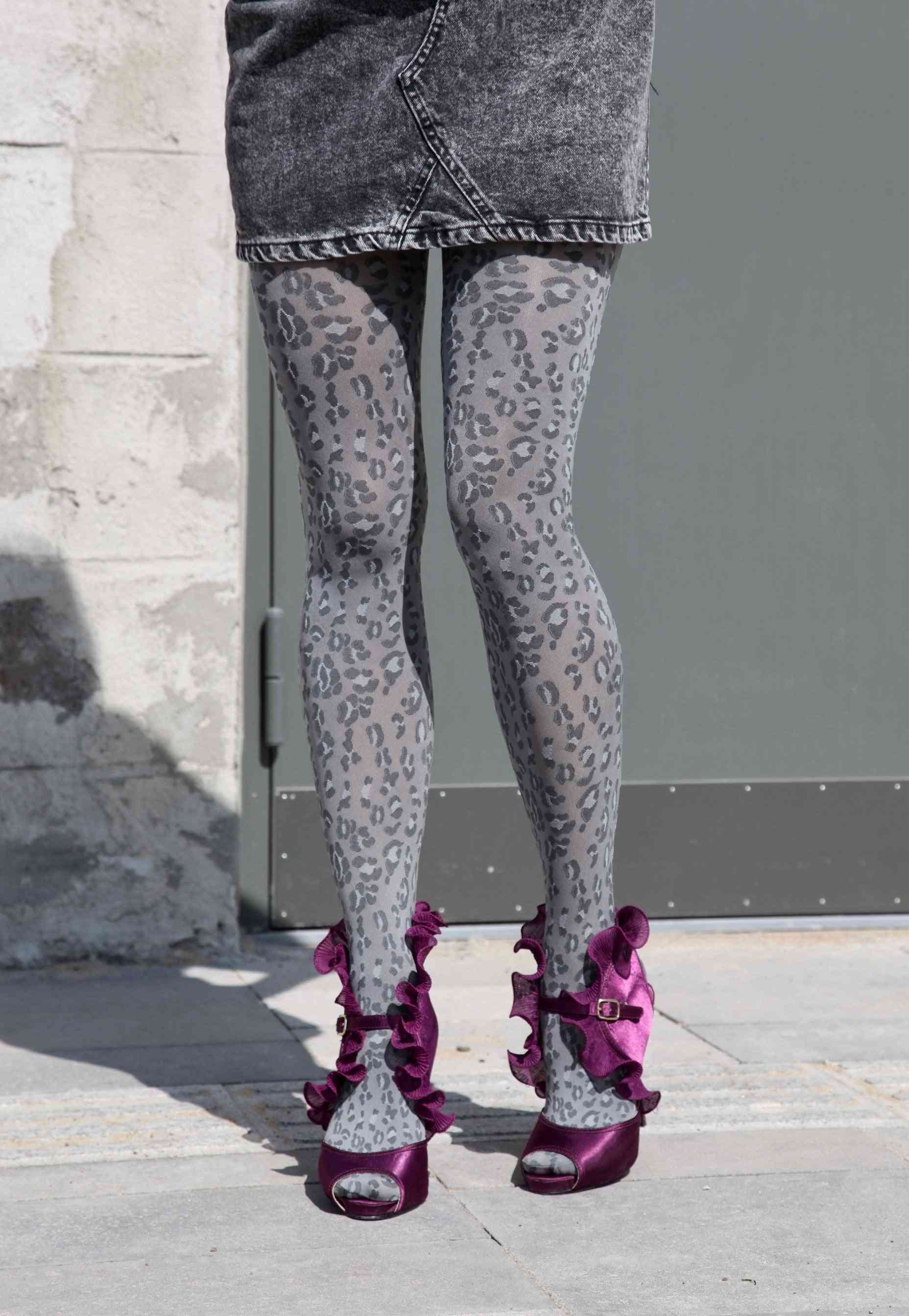 Leopard Print Stylish, Tights Socks
