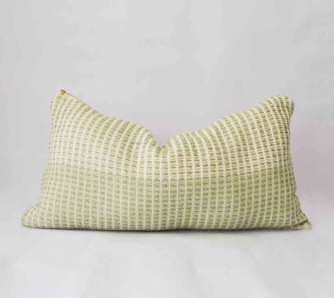 Feijoa Green Lumbar Pillow