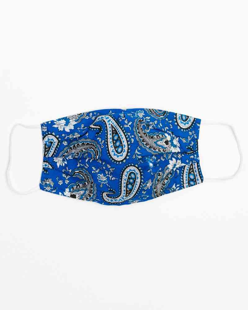 French Paisley Face Mask