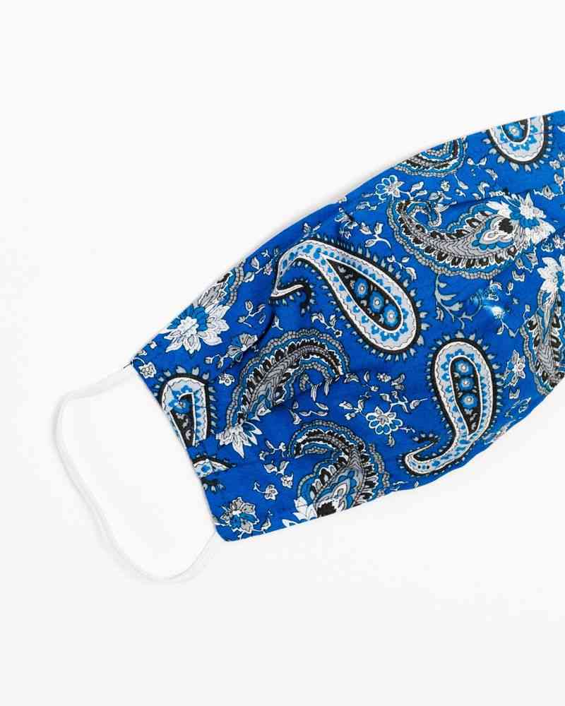 French Paisley Face Mask