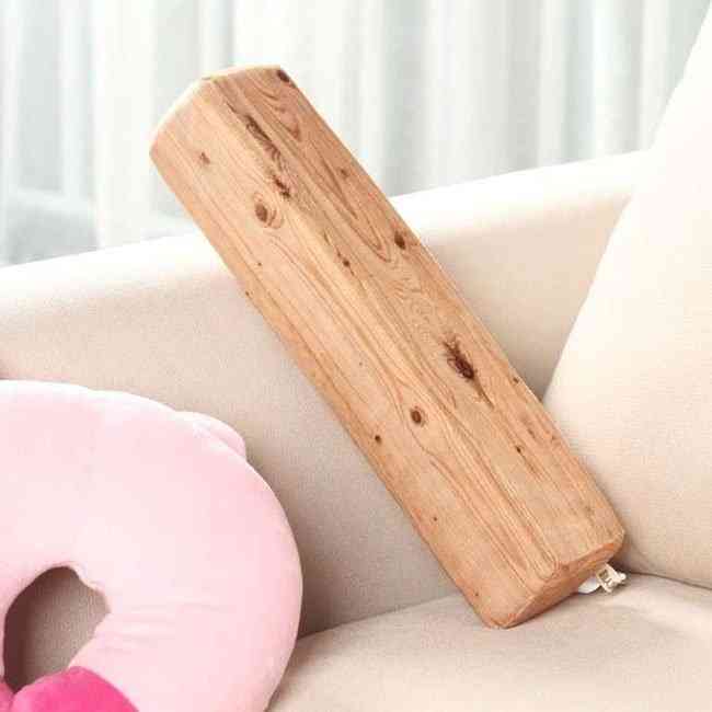 Wood Texture Throw Pillow