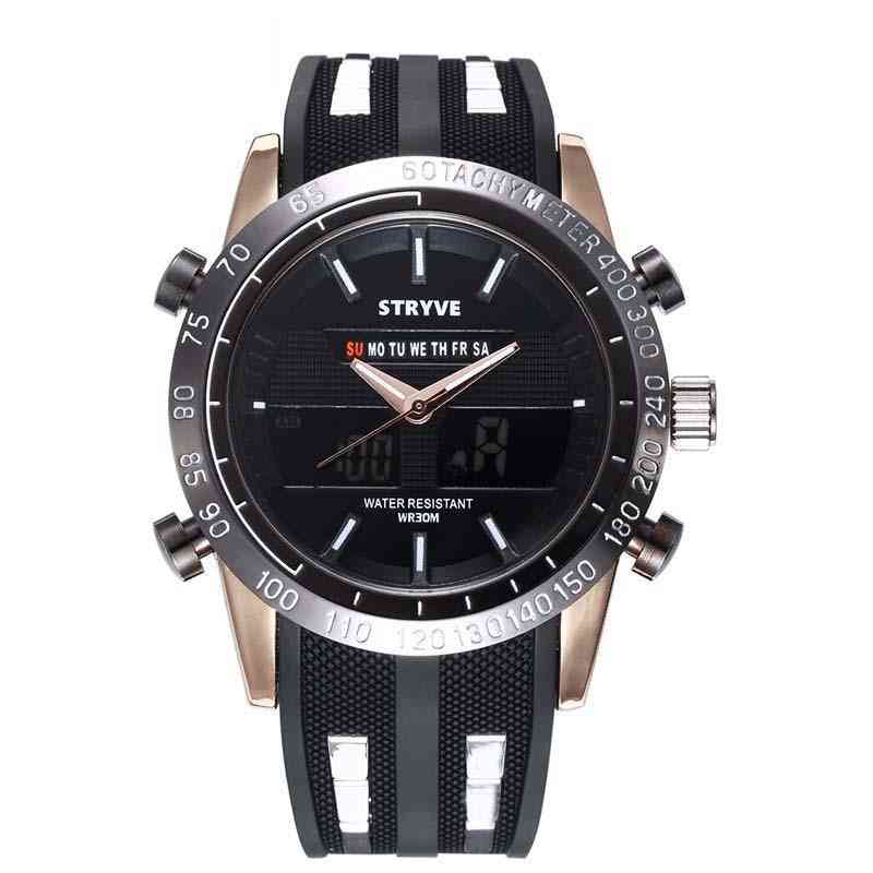 Men's Digital Wristwatches Waterproof Watches