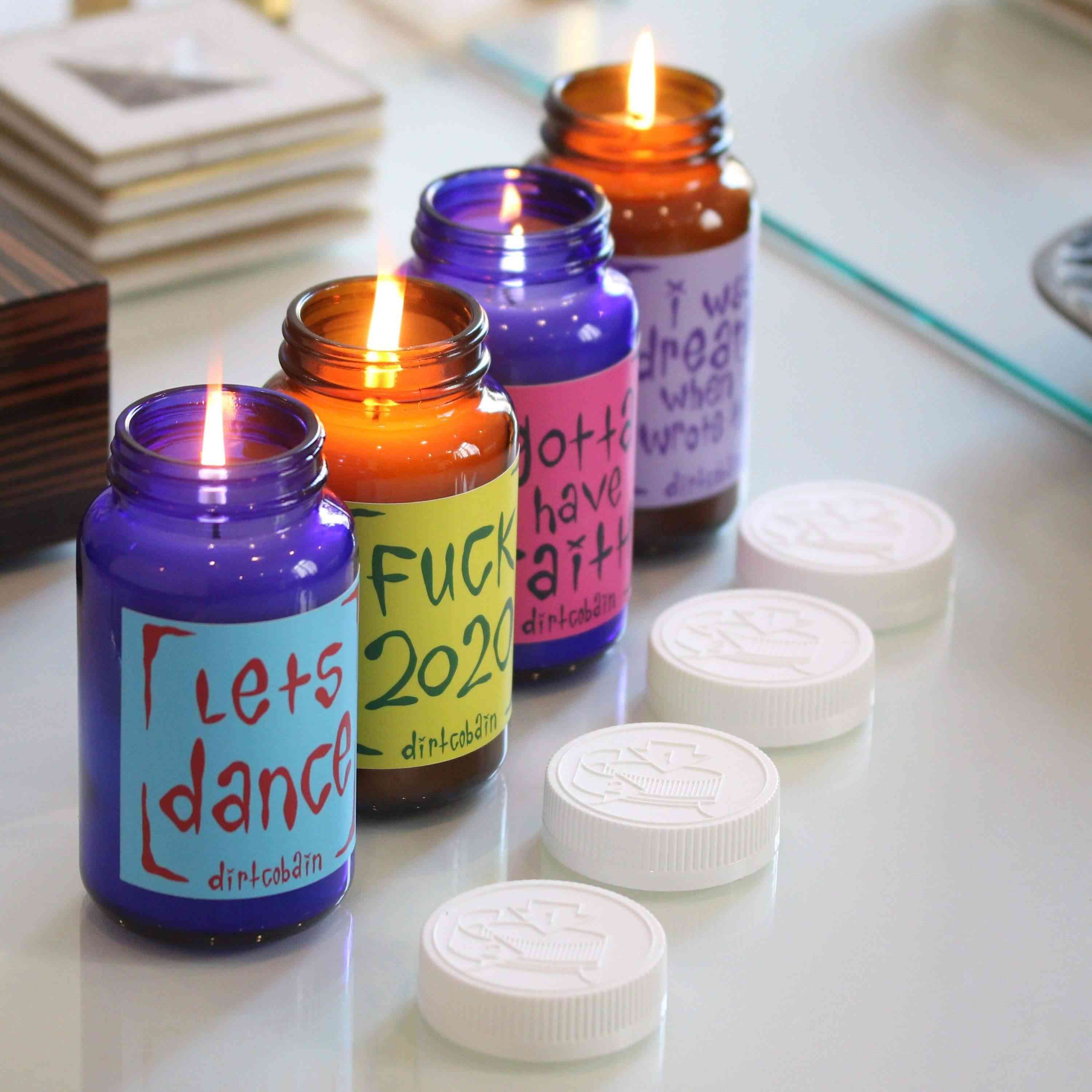 Pill Bottle Candle
