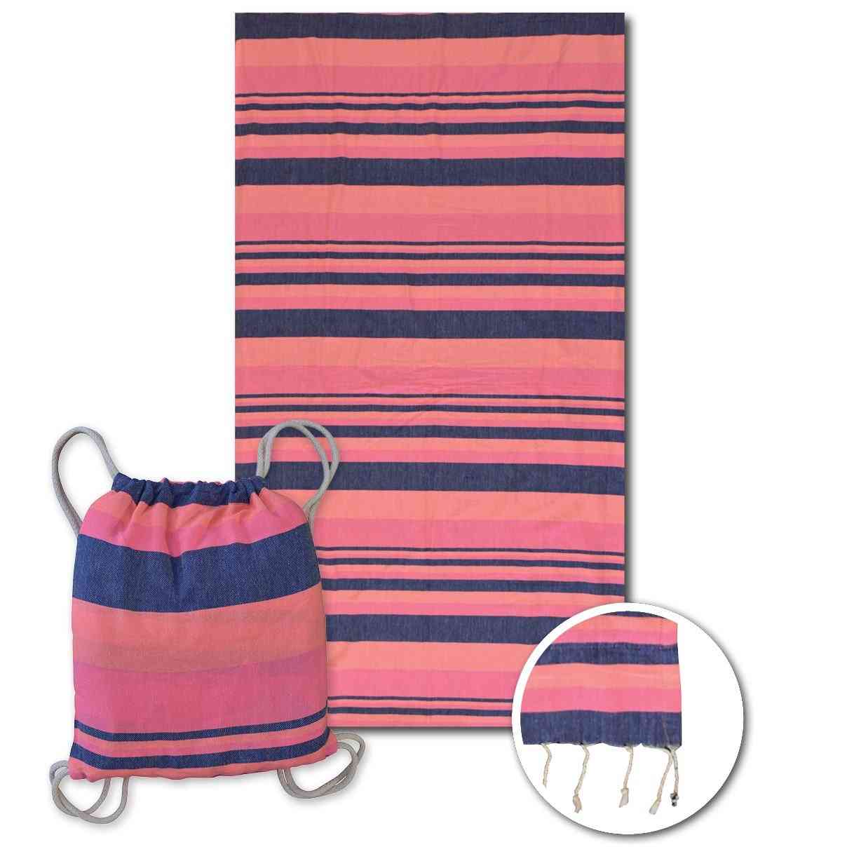 Fluorescente Sunset Beach Towel
