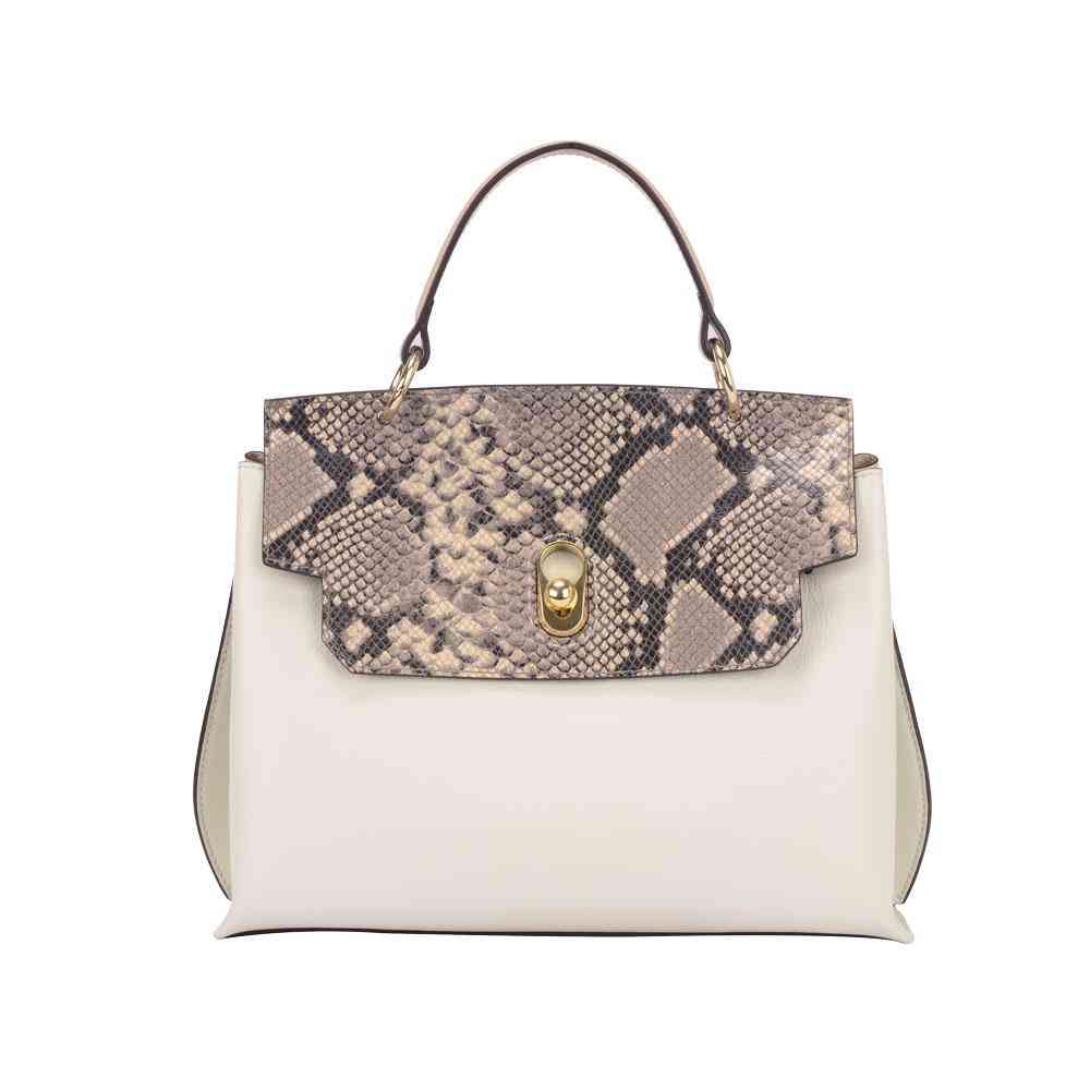 Women's Fashion Luxury Smooth, Leather Handbag