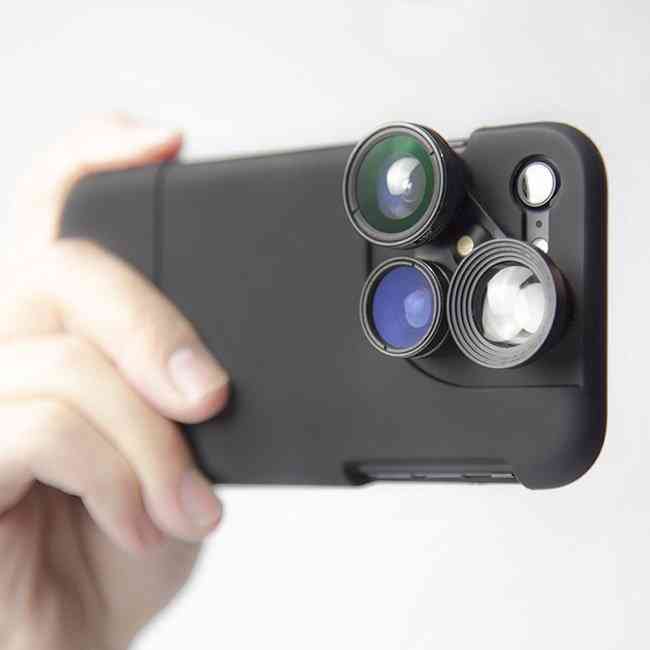 4-in-1 Camera Lens Iphone Case