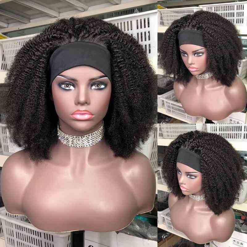 Human Hair Headband Wig