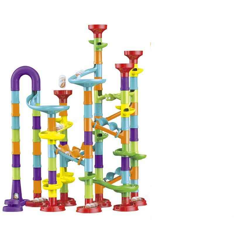 Byggeklodser i marmor- 3d legetøj til labyrintboldbane