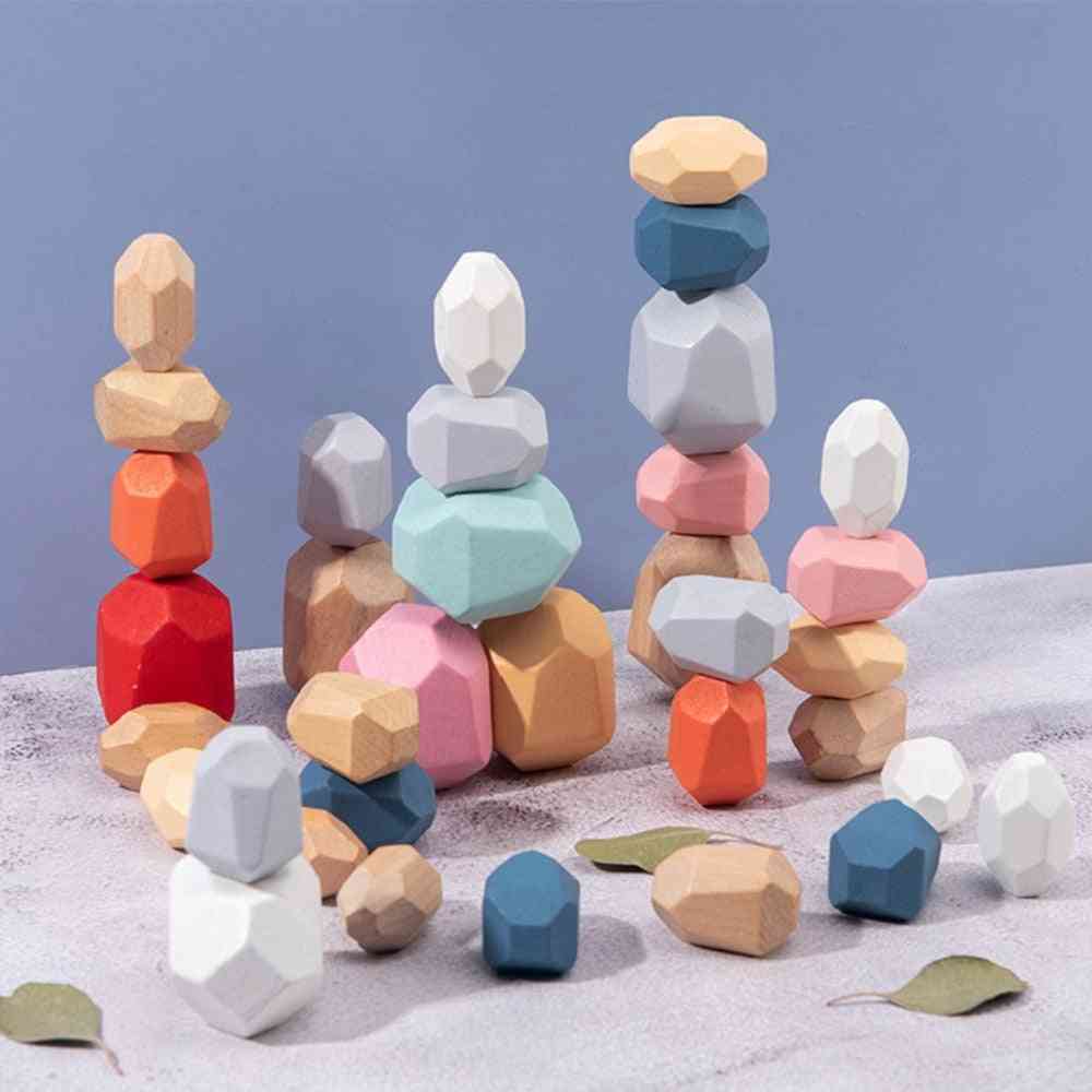 Jucărie educativă stone jenga building block