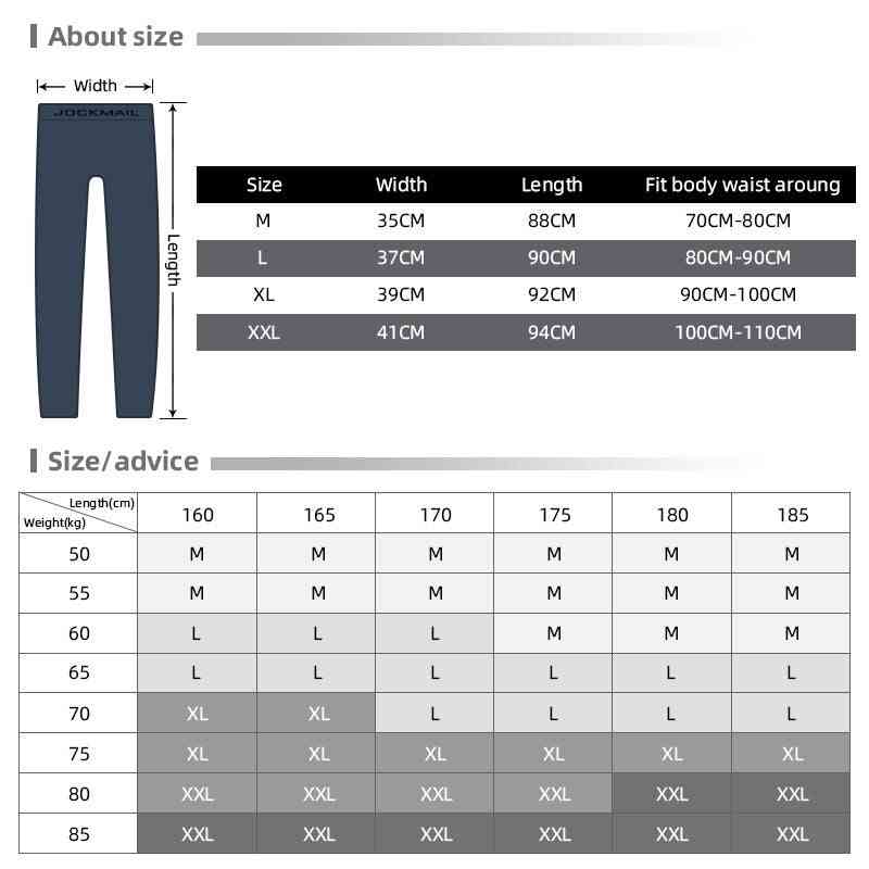 Dlhé nohavice zahusťujú pánske spodné nohavice