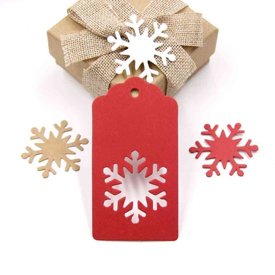 Wielostylowe zawieszki z papieru pakowego na świąteczne upominki