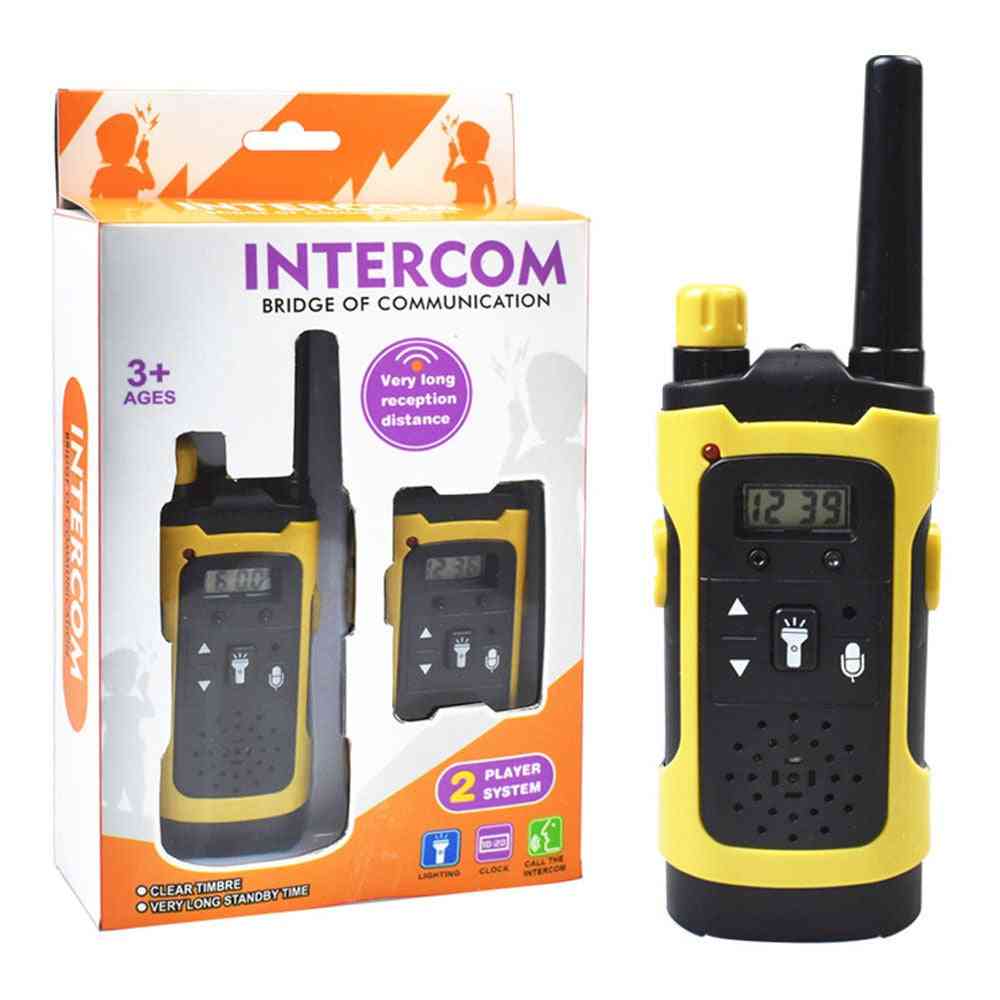 Interfon vocal radio electronic pentru copii, jucărie walkie talkie pentru copii