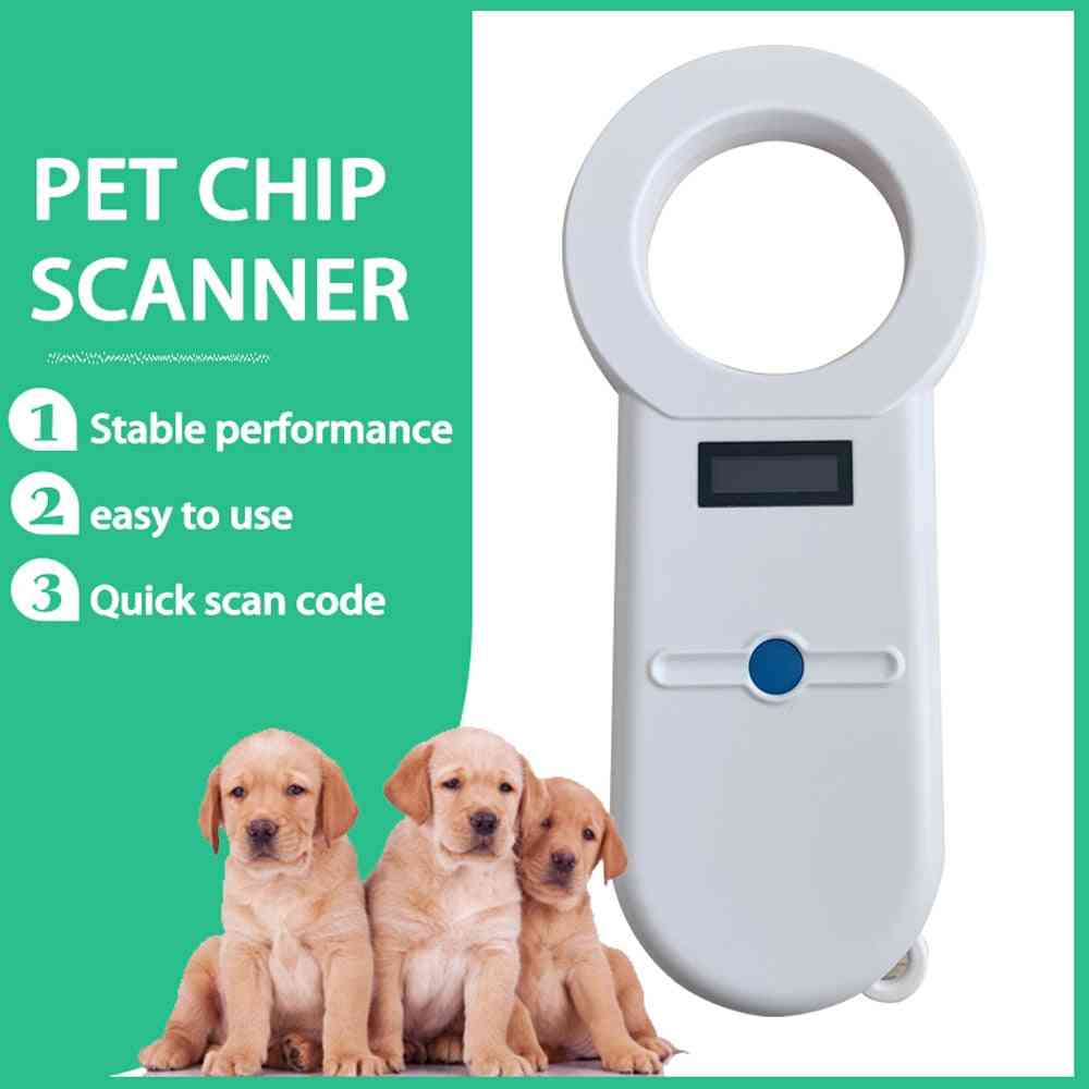 Scanner de animal de estimação digital sensível, transponder de chip de leitor de identificação de animal