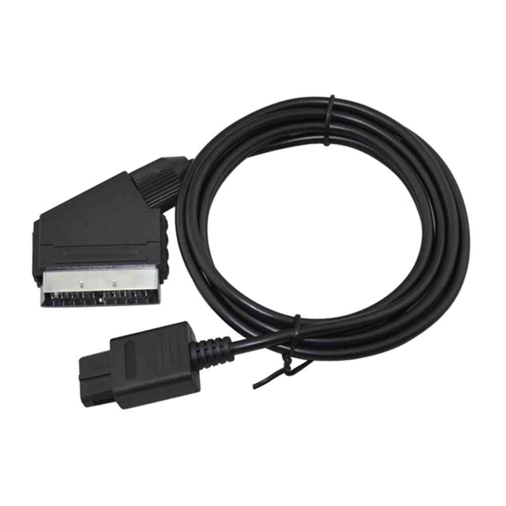 A/v Tv Video Game Scart Cable