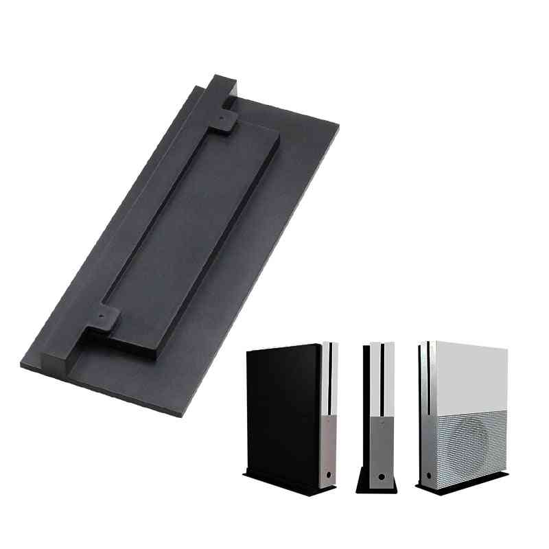 Vertical Stand Protect Cooling Vents Game Console Secure Holder Base Non-slip Feet Dock Space