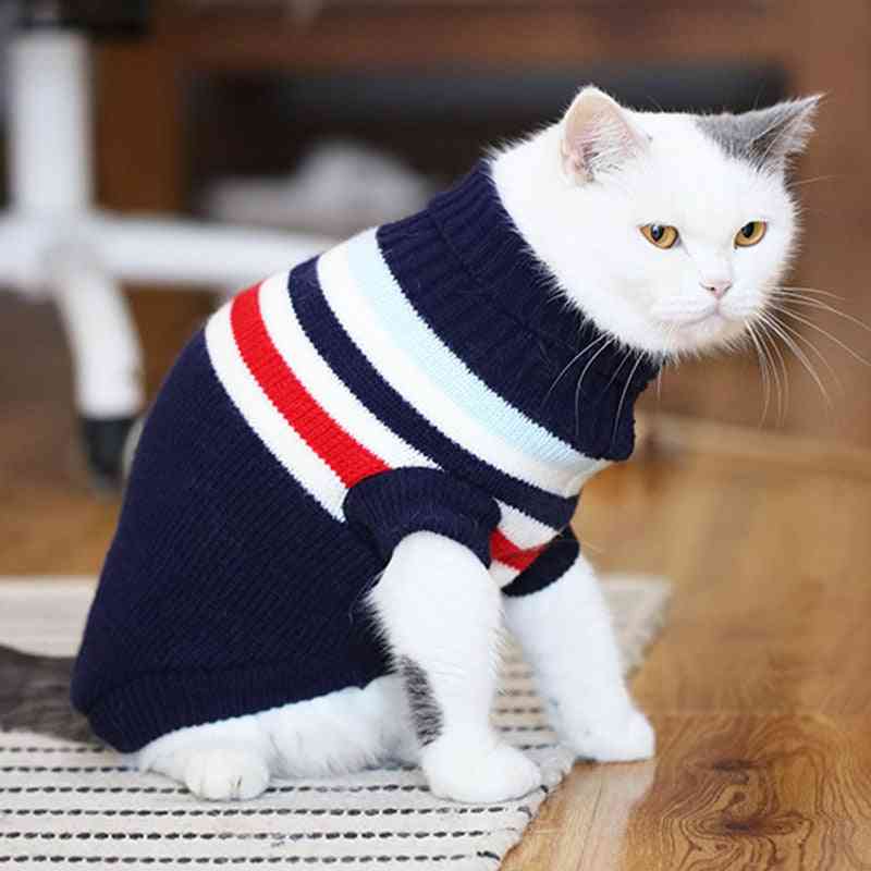 Chandail de noël chat / chien pull vêtements d'hiver