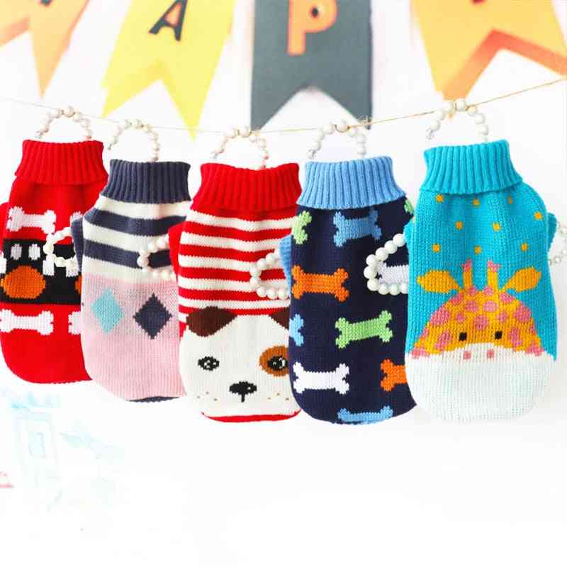 Christmas Cat / Dog Sweater Pullover Winter Clothes