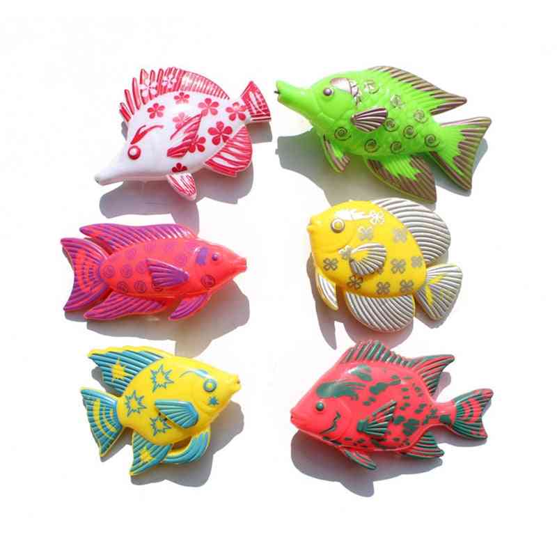 3d- Magnetic Fishing, Parent-child Interactive, Game (as Shown)