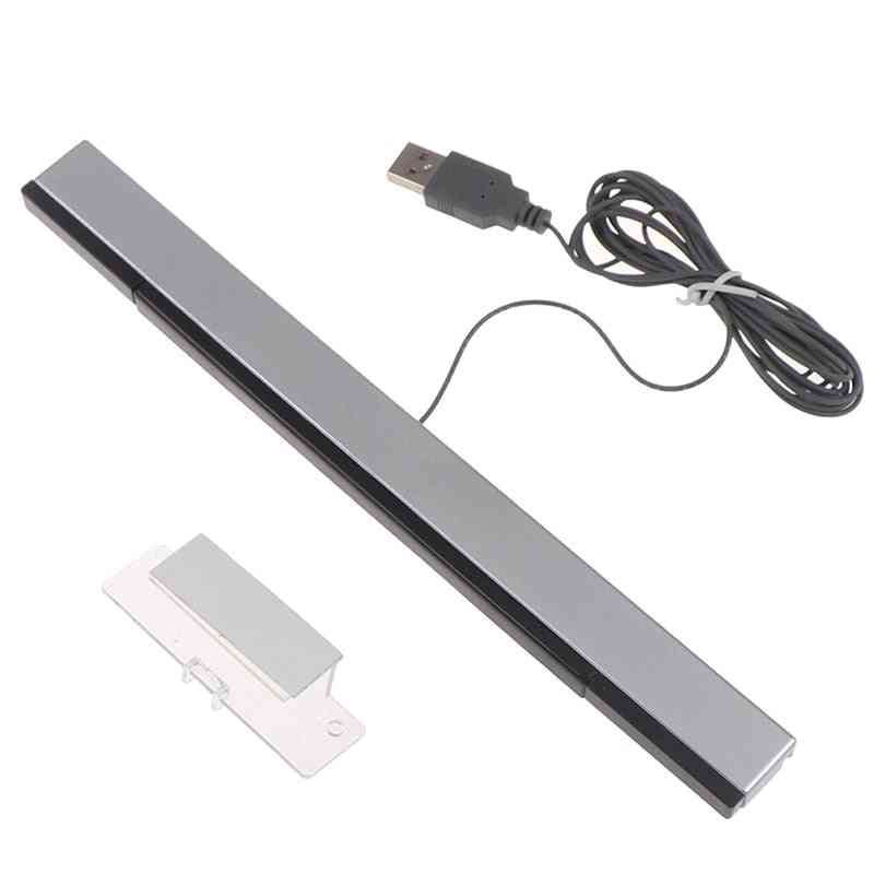 Game Accessories - Wii Sensor Bar Wired Receivers, Ir Signal Ray For Nitendo