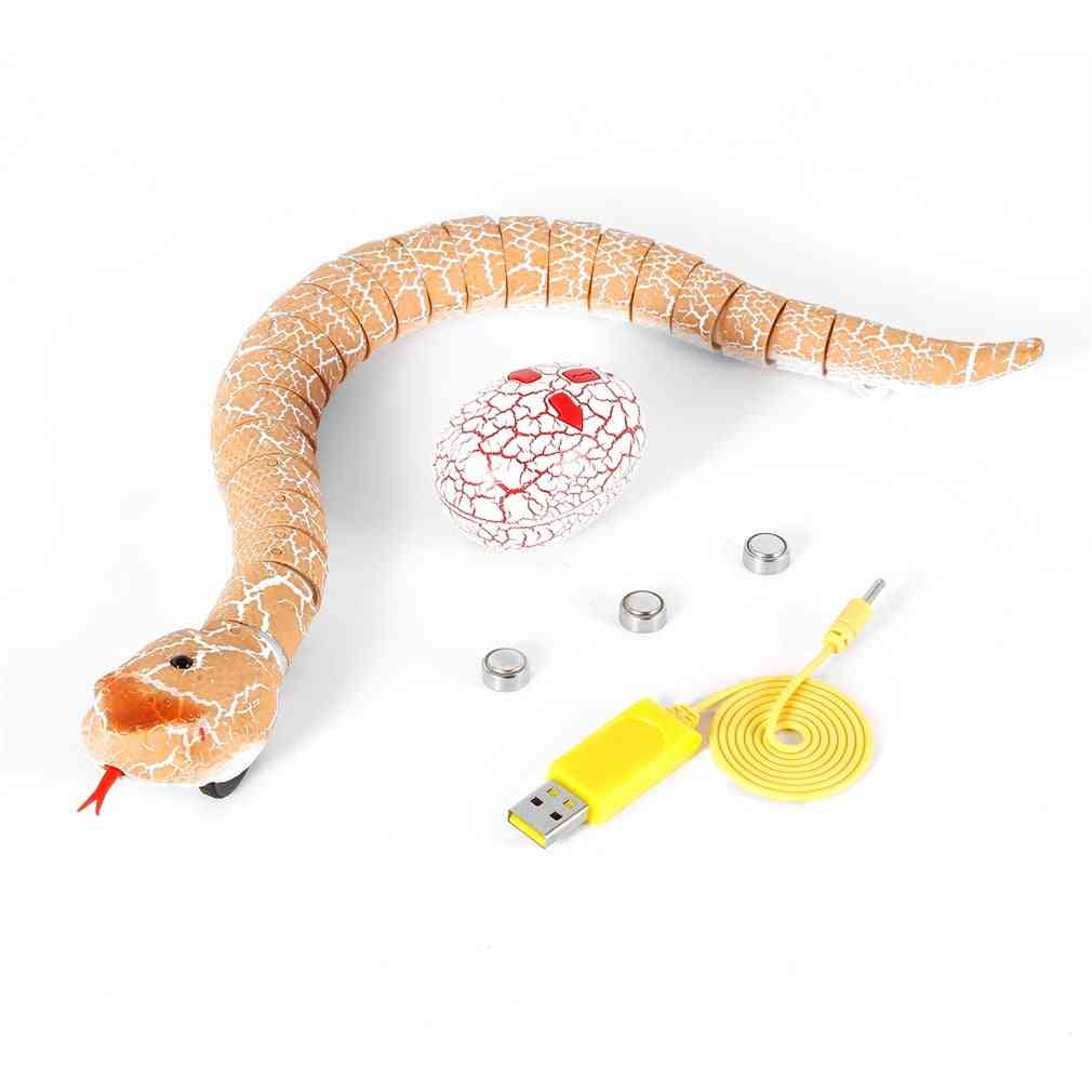 Rc Remote Control  Plastic Egg, Rattlesnake For Kids