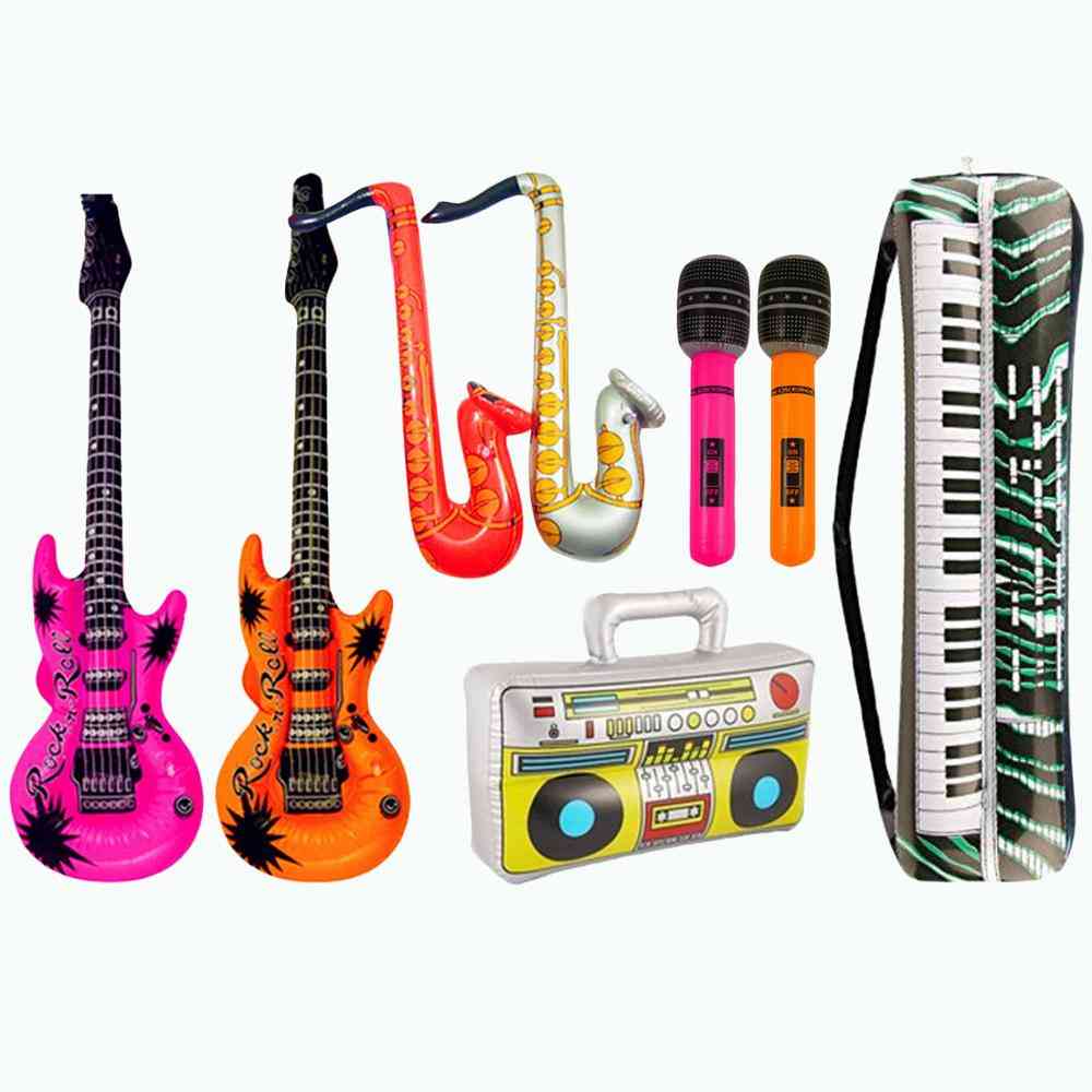 Inflatables Guitar Musical Instruments Toy